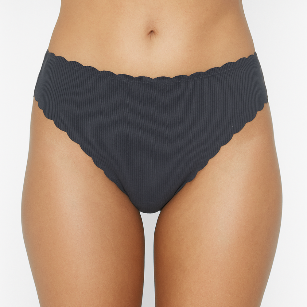 Γυναικείο slip Χωρίς Ραφές Μαύρο 3pack