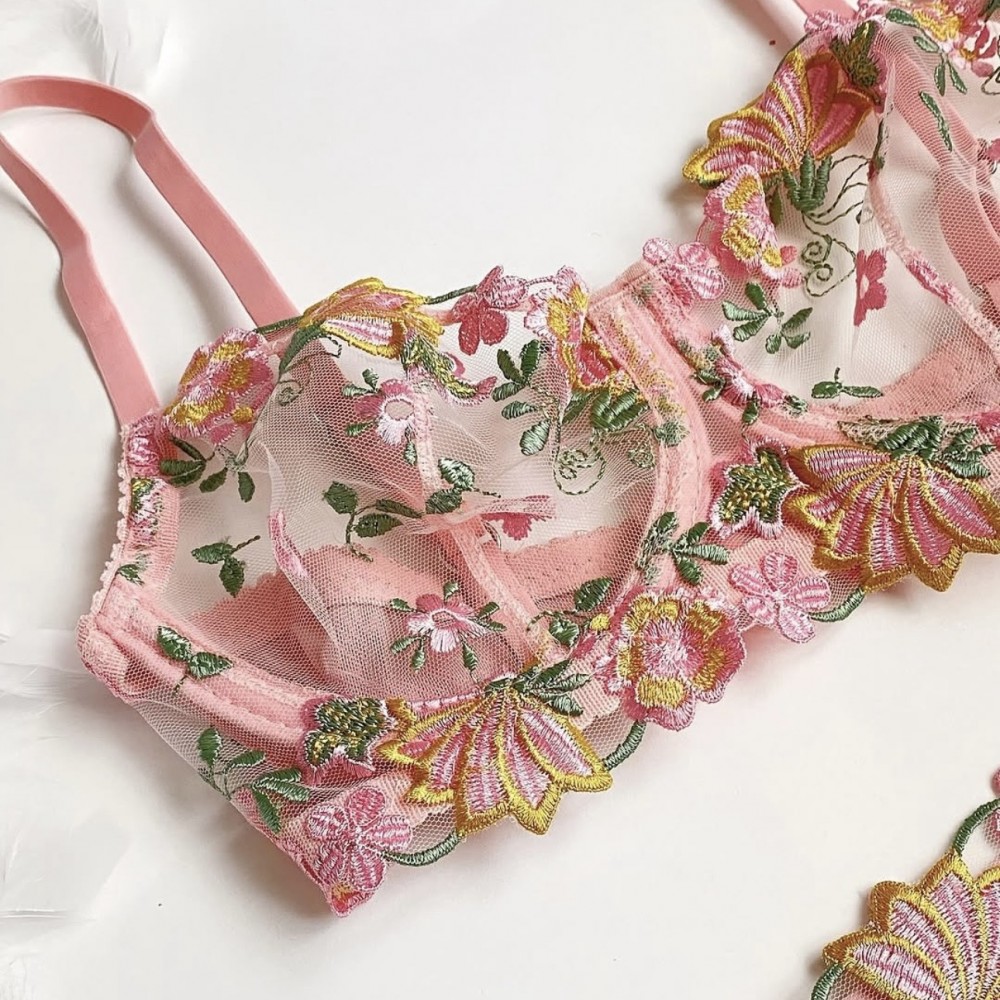 Blossom Kiss Lingerie Set 