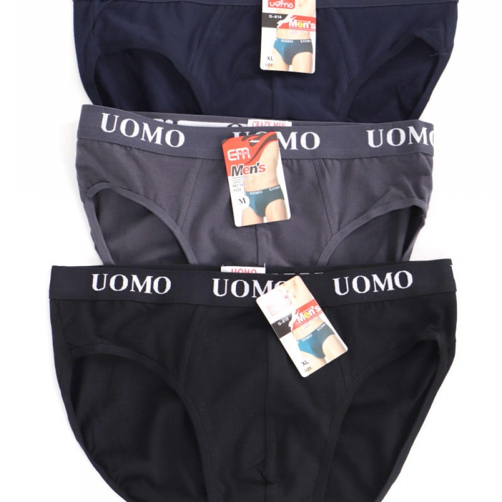 Ανδρικό Σλιπ UOMO 3 Pack Ανδρικό Σλιπ UOMO 3 Pack