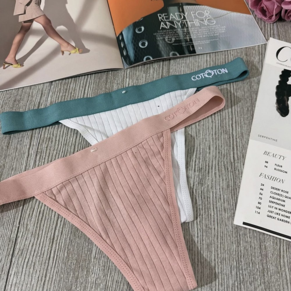  Γυναικείο Brazilian Σλιπ Με Φαρδύ Λάστιχο 3pack