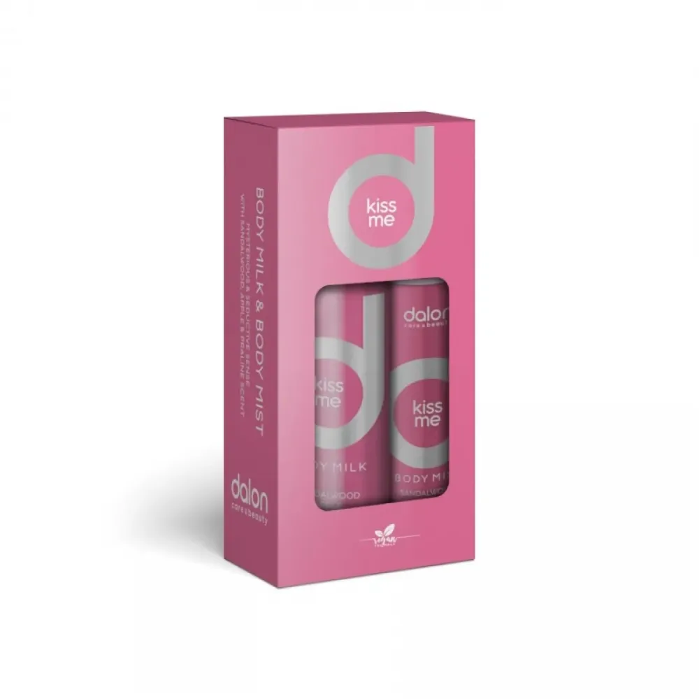 Dalon Body Milk και Body Mist Kiss Me
