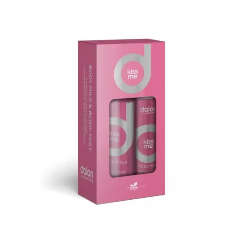 Dalon Body Milk και Body Mist Kiss Me Dalon Body Milk και Body Mist Kiss Me