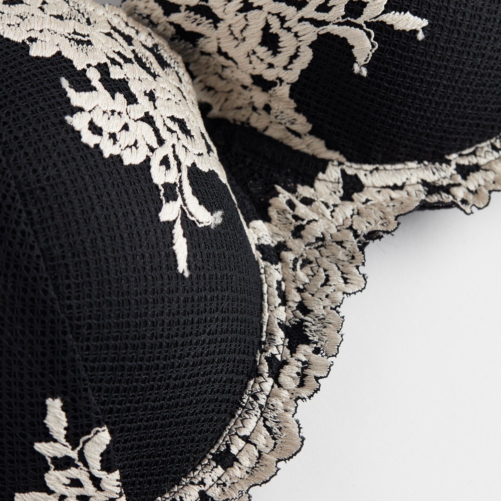 Black Veil Lingerie Set