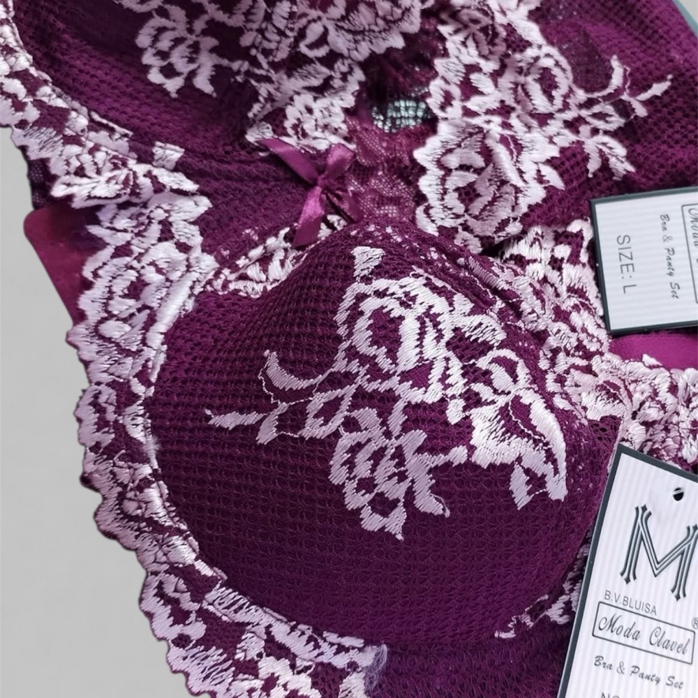 Plum Touch Lingerie Set