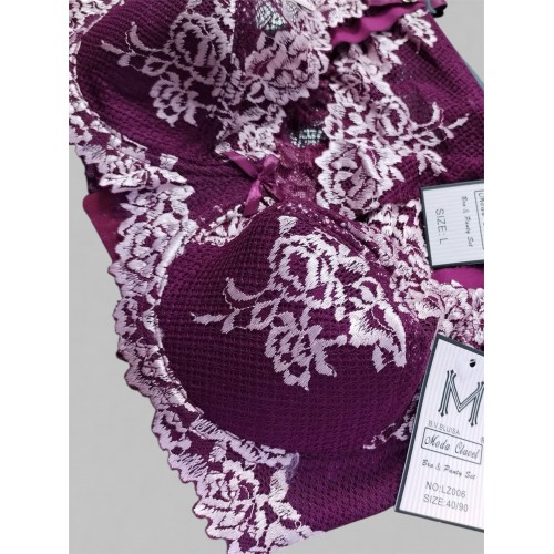 Plum Touch Lingerie Set