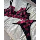 Ruby Heart Lingerie Set Ruby Heart Lingerie Set