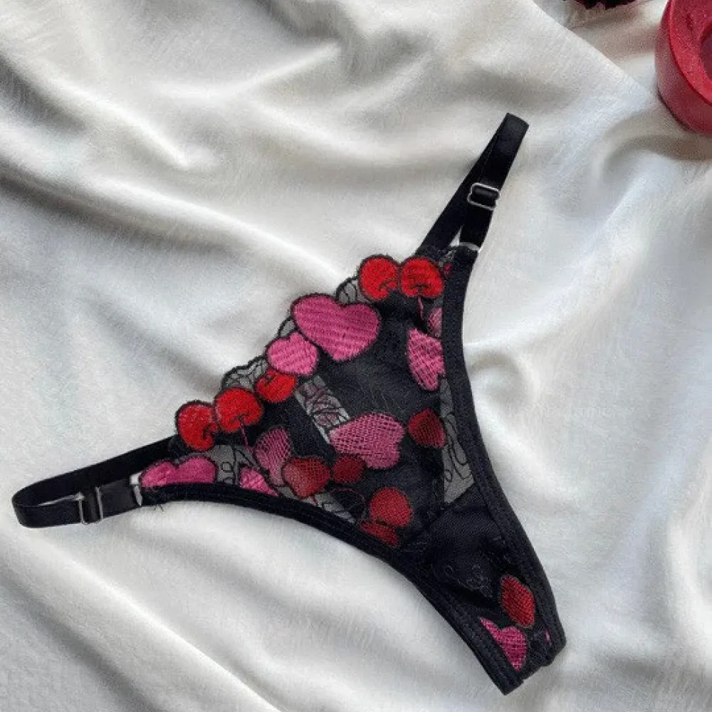 Ruby Heart Lingerie Set Ruby Heart Lingerie Set