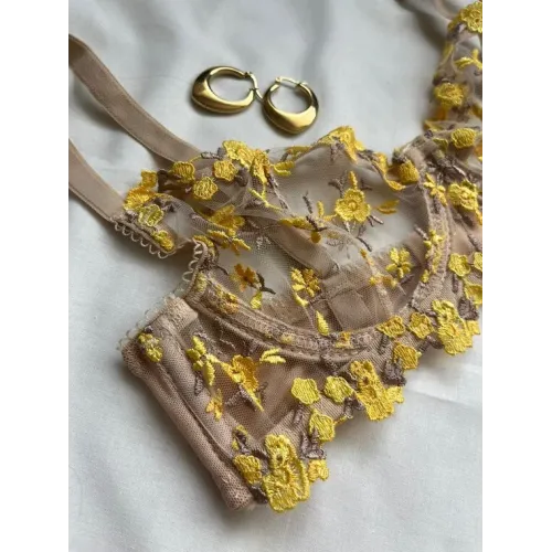 Golden Rose Lingerie Set