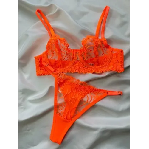 Sunset Flame Lingerie Set