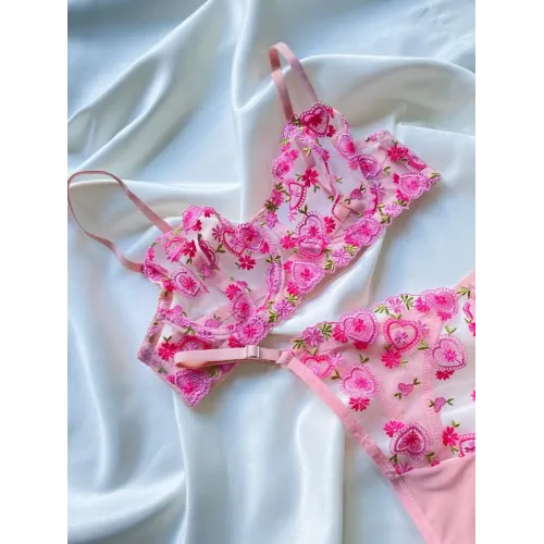 Rose Blush Lingerie Set